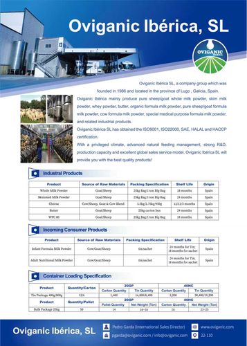 Oviganic Ibérica Brochure