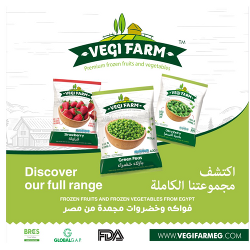 frozen vegetables and fruits