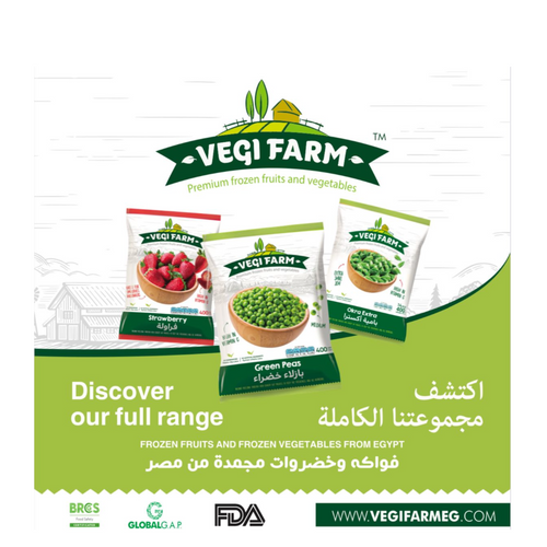 frozen vegetables and fruits