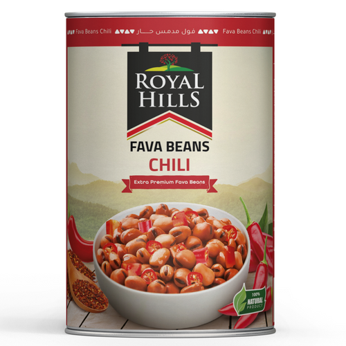CANNED FAVA BEANS WITH CHILI