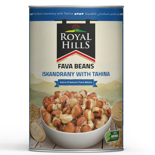 CANNED FAVA BEANS WITH TAHINI