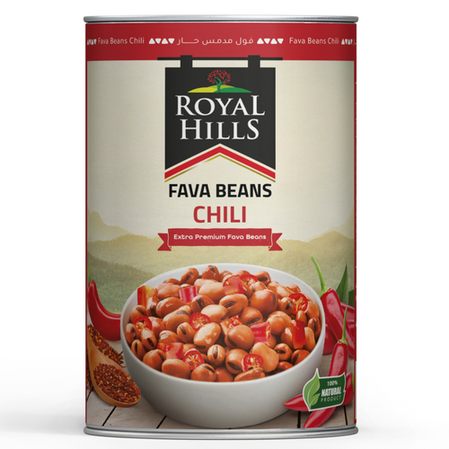 CANNED FAVA BEANS WITH CHILI
