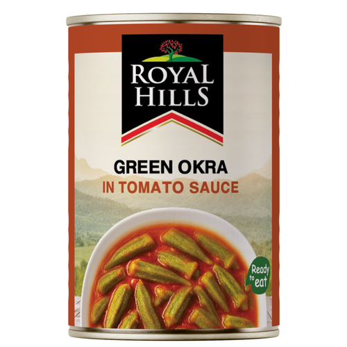 CANNED GREEN OKRA WITH TOMATO SAUCE