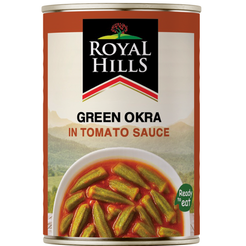CANNED GREEN OKRA WITH TOMATO SAUCE