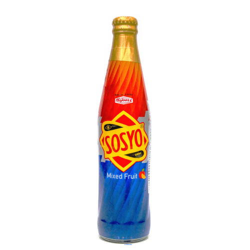 Sosyo Mixed Fruit Flavoured 300 Ml Glass Bottle