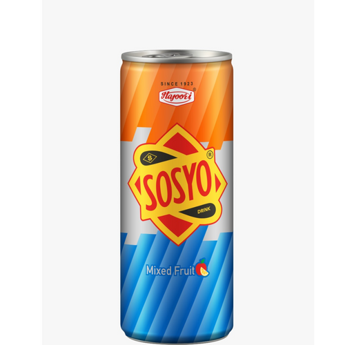 Sosyo Mixed Fruit Flavoured 250 Ml Can