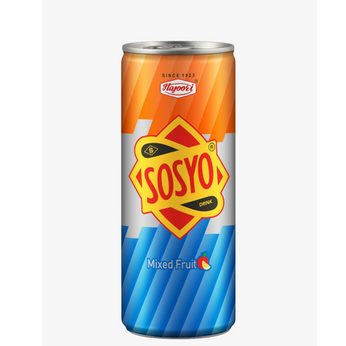 Sosyo Mixed Fruit Flavoured 250 Ml Can