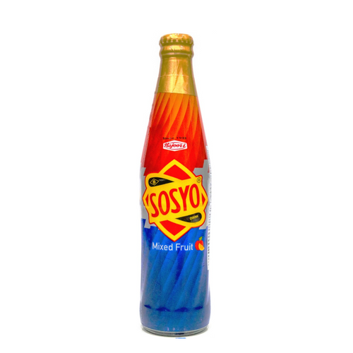 Sosyo Mixed Fruit Flavoured 300 Ml Glass Bottle