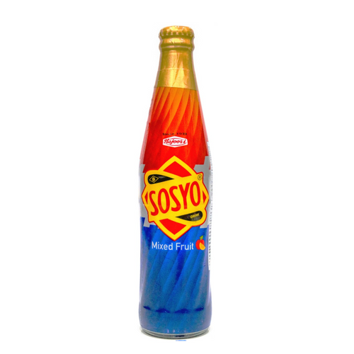 Sosyo Mixed Fruit Flavoured 300 Ml Glass Bottle