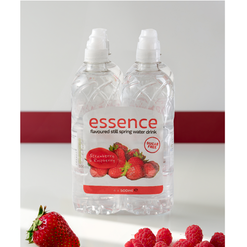 Essence - Strawberry & Raspberry flavoured water