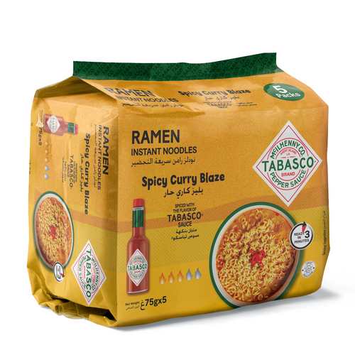 TABASCO® Ramen Instant Noodles Spicy Curry Blaze