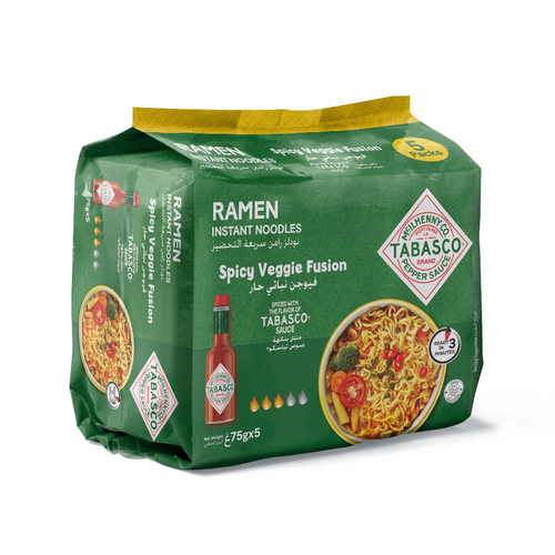 TABASCO® Ramen Instant Noodles Spicy Veggie Fusion n