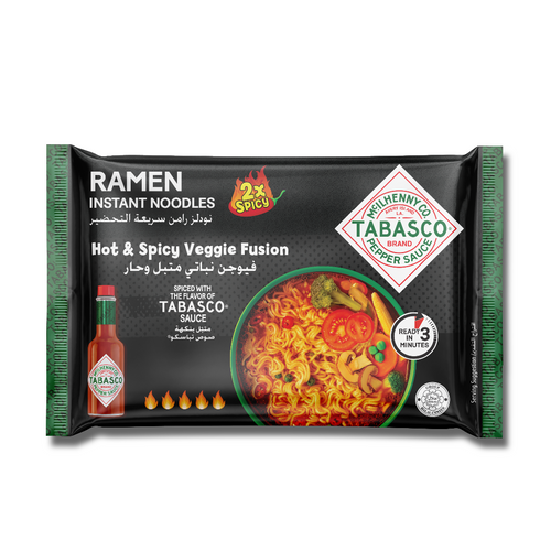 TABASCO® Ramen Instant Noodles Hot & Spicy Veggie Fusion