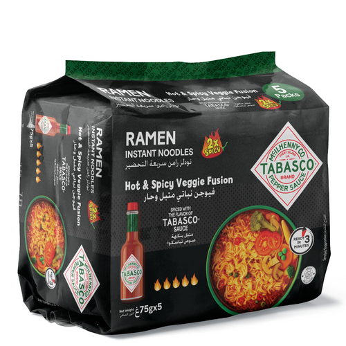 TABASCO® Ramen Instant Noodles Hot & Spicy Veggie Fusion