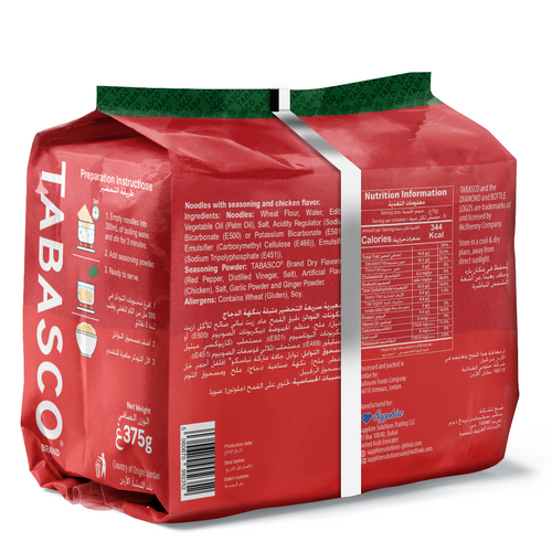 TABASCO® Ramen Instant Noodles Spicy Chicken Delight