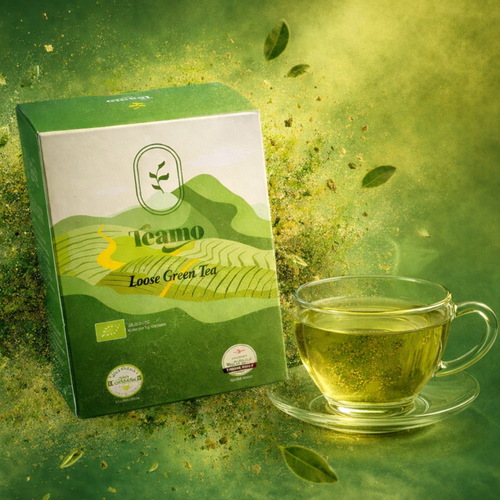 Georgian green tea Teamo
