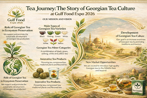 Tea Country Showcases Georgian Tea Heritage at Gulfood