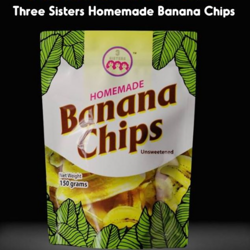 Unsweetened Banana Chips 150grams