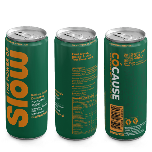 The Power of SLOW Coconut Flower Sap Drink Carbonated Calamansi