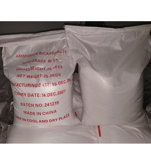 Food Grade Ammnoium Bicarbonate for Biscuit Bakery