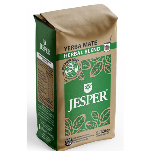 Yerba Mate Compuesta JESPER ,Menta,Poleo y Peperina