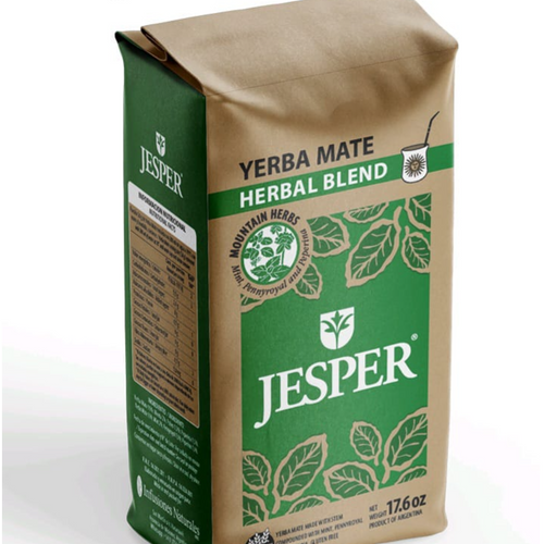Yerba Mate Compuesta JESPER ,Menta,Poleo y Peperina