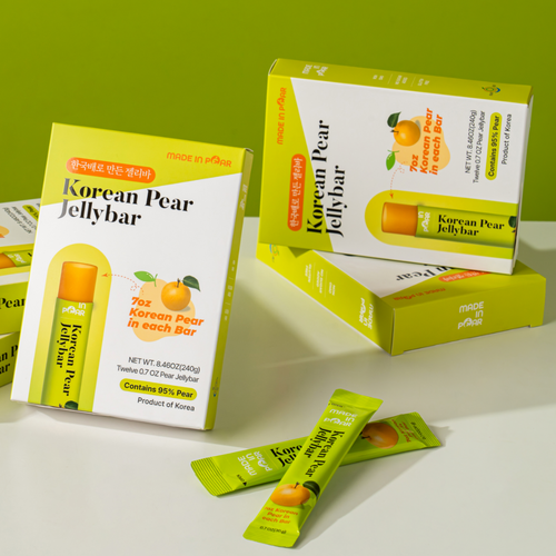 korea pear jellybar