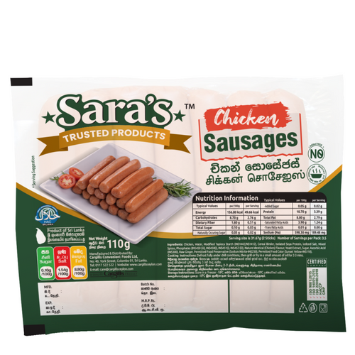 Sara's Halal Meat and Breaded Range