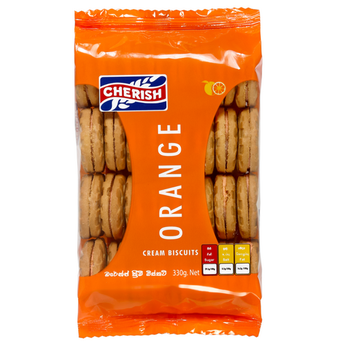 Orange Cream Biscuits