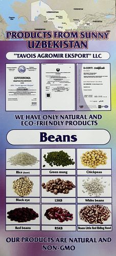 Products from sunny Uzbekistan