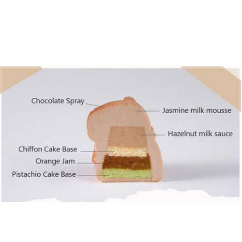 Capybara Mousse Cake