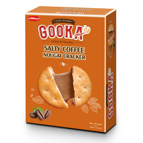 GOOKA Salty Coffee Nougat Cracker