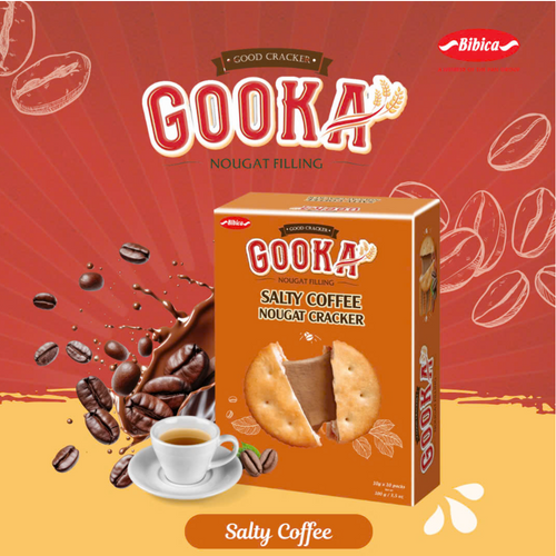 GOOKA Salty Coffee Nougat Cracker