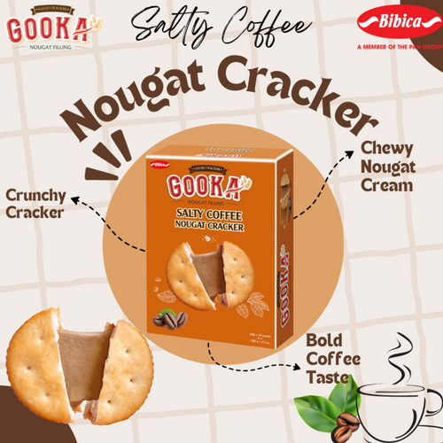 GOOKA Salty Coffee Nougat Cracker