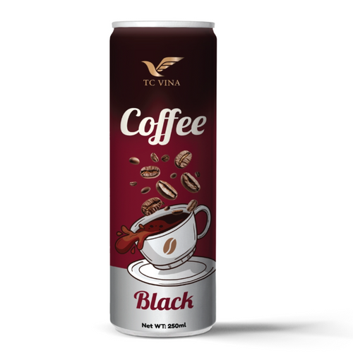 250ml TCVN Canned Black Coffee Drink