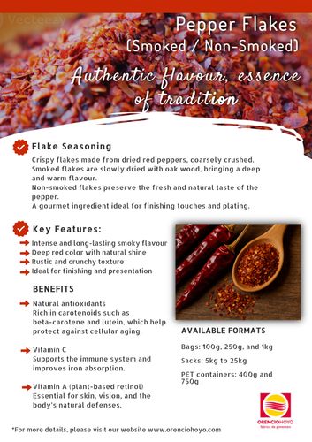 PEPPER FLAKES AND PEEL