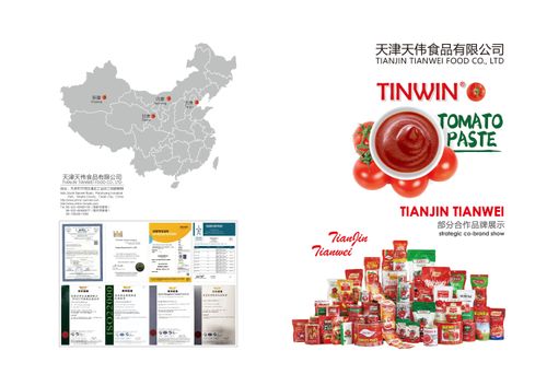 Catalog of Tianjin Tianwei Food Co.,Ltd.
