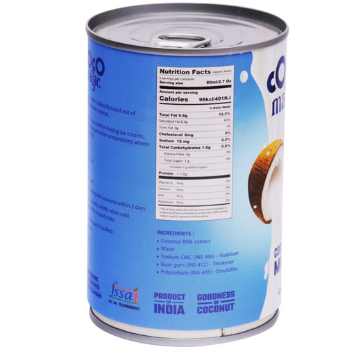 Cocomagic Coconut milk - 12% Fat (400ml)