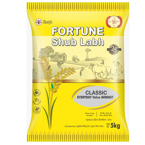 FORTUNE Shub Labh CLASSIC Low GI Parboiled Extra Long Grain Rice