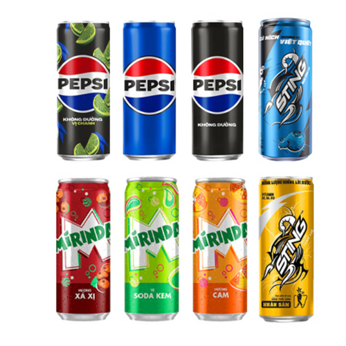 Coca Cola, Pepsi, Fanta Carbonated Soft Drink Beverage/ Nescafe Instant Coffee