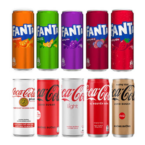 Coca Cola, Pepsi, Fanta Carbonated Soft Drink Beverage/ Nescafe Instant Coffee