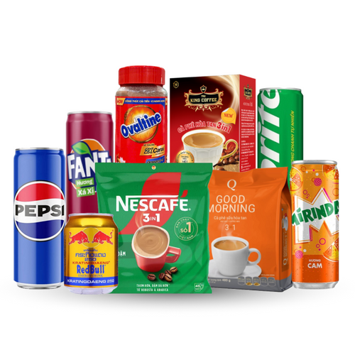 Coca Cola, Pepsi, Fanta Carbonated Soft Drink Beverage/ Nescafe Instant Coffee