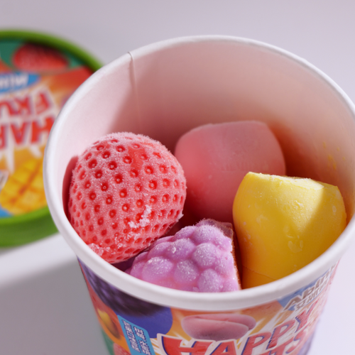 Mini Viral Fruit Ice Cream