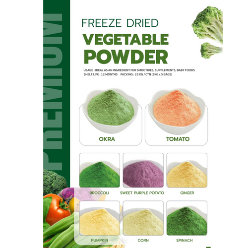 Freeze Dried Vegetable Powder