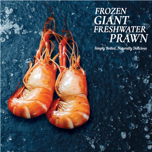 FROZEN GIANT FRESHWATER PRAWN