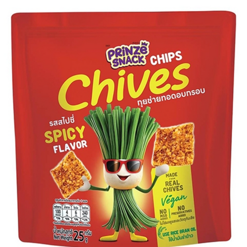 Chives Chips Spicy Flavor 25g