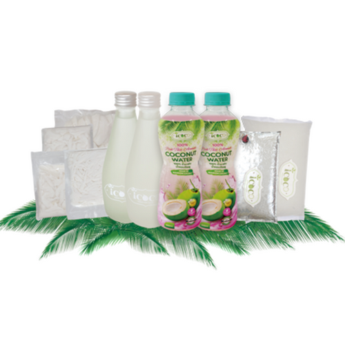 Frozen Nam Hom Young Coconut meat and water series