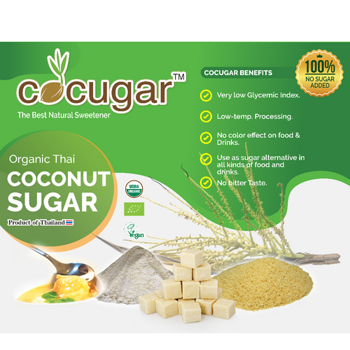 Organic Thai Pure Coconut Sugar Granule