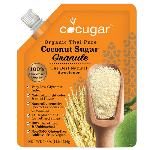 Organic Thai Pure Coconut Sugar Granule