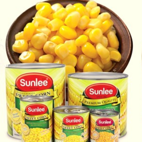 Canned sweet kernel corn